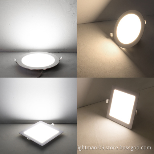 Surface Mounted 12W Round LED Ceiling Panel Light